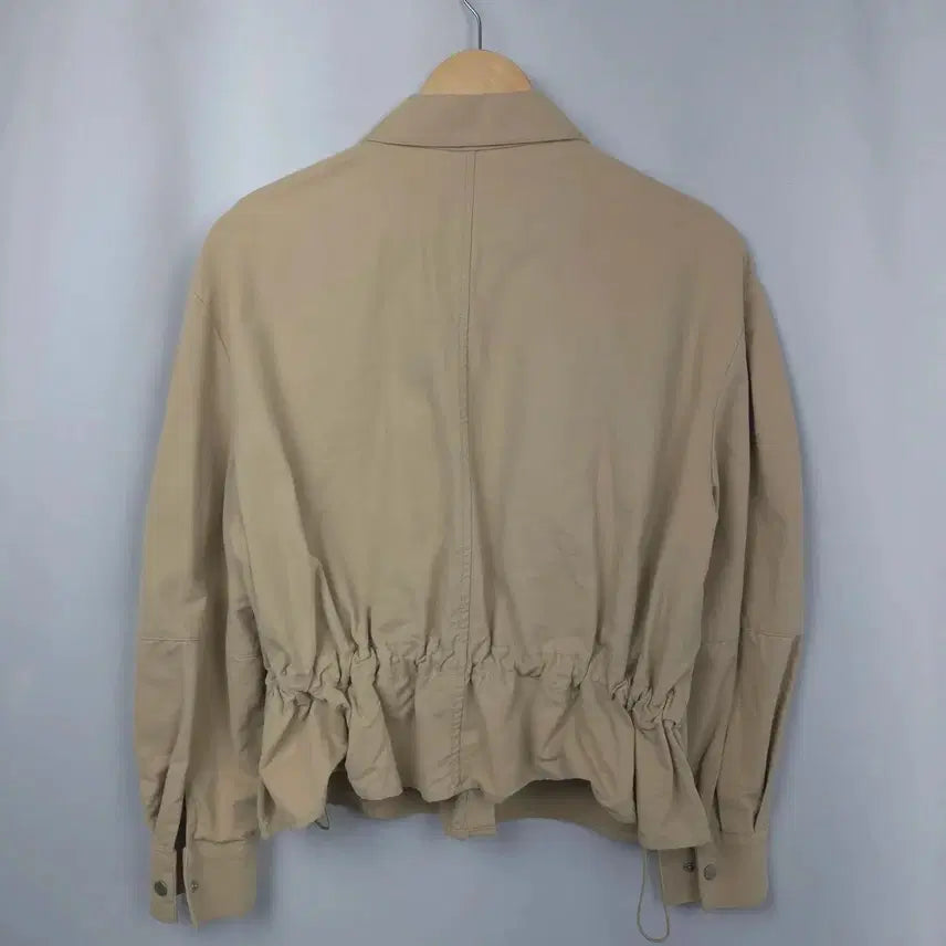 [BUNJANG] 8 Seconds Beige Collar Shirt Jacket / 여S 에잇세컨즈 베이지 카라 셔츠 자켓