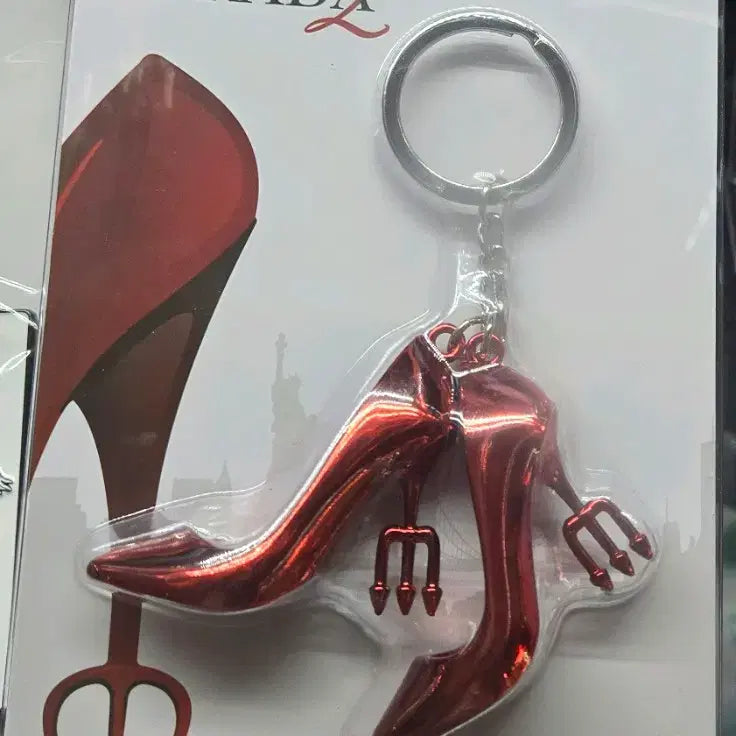 [BUNJANG] The Devil Wears Prada Keyring &amp; ID Card Set / 미개봉)악마는 프라다를 입는다 키링&amp;사원증