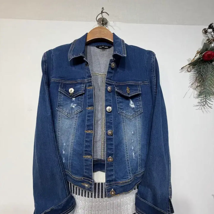 [SOLD OUT] 에고이스트 스판 청자켓        싸이즈 :  66표기이나 55좋음