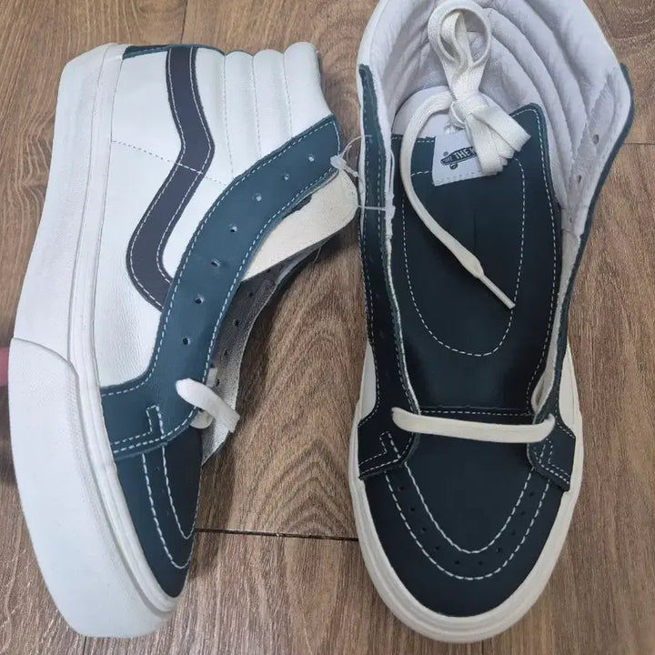 [BUNJANG] Vans Skate-Hi Reissue Evergreen Sneakers / 반스 스케이트하이 리이슈 에버그린