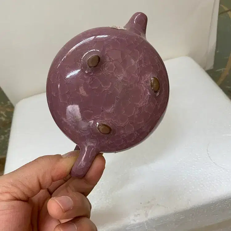 [SOLD OUT] 빙열의 분홍 주전자 도자기조형 / 요316