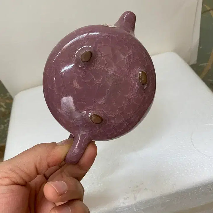 [SOLD OUT] 빙열의 분홍 주전자 도자기조형 / 요316
