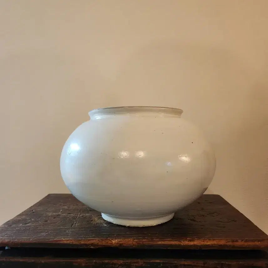 [BUNJANG] Modern Reproduction Pure White Porcelain Vase / [현대 재현작] 순백자호 - 고전의 단아함을 현대적 미감으로 빚다