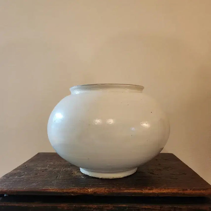 [BUNJANG] Modern Reproduction Pure White Porcelain Vase / [현대 재현작] 순백자호 - 고전의 단아함을 현대적 미감으로 빚다