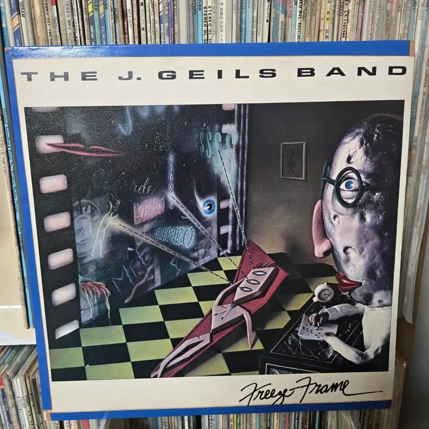 [BUNJANG] The J. Geils Band Freeze Frame LP Record / 더 제이 가일스 밴드 Freeze Frame LP판