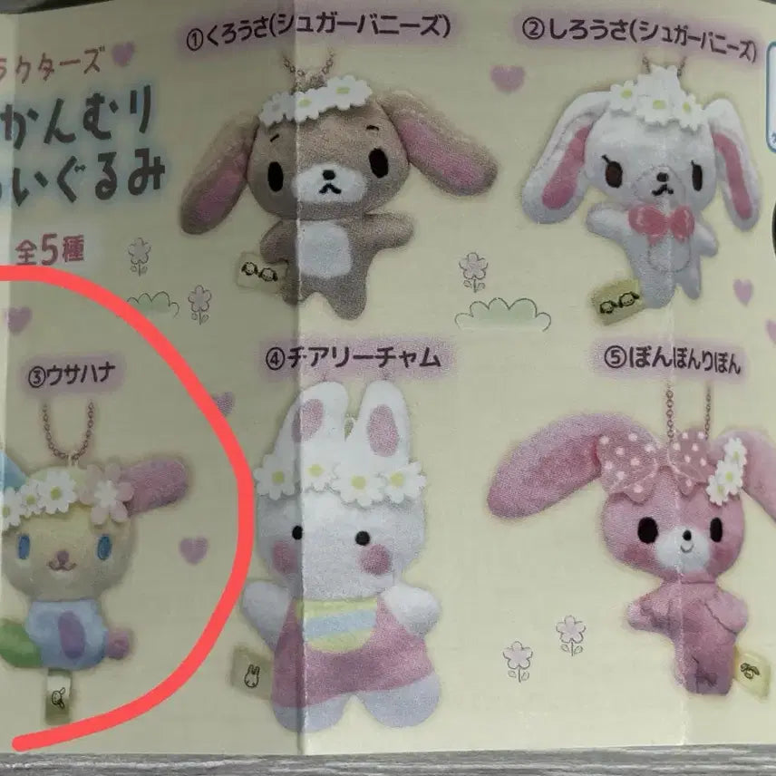 [BUNJANG] Sanrio Hana Scented Usahana Plush / 산리오 향기나는 꽃 우사하나
