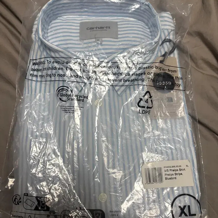 [BUNJANG] Carhartt WIP Phelps Short Sleeve Shirt XL / (새상품) 칼하트WIP 펠프스 반팔 셔츠 xl