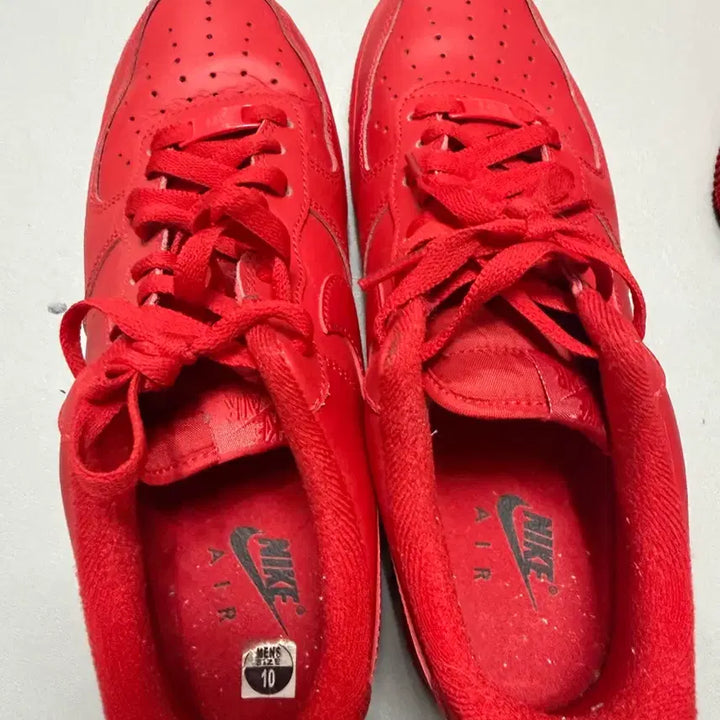 [BUNJANG] Nike Air Force Triple Red Sneakers / 나이키 에어포스 트리플레드 280 (박스X)