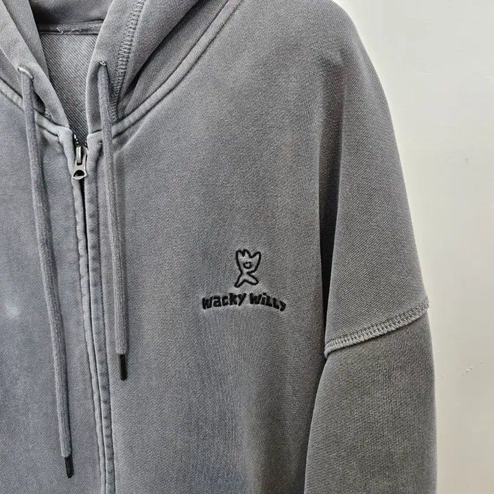 [SOLD OUT] 와키윌리 피그먼트 후드 집업 3XL
