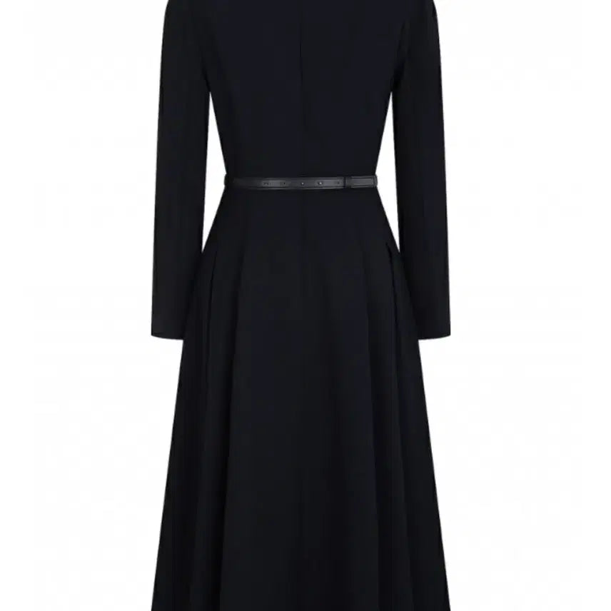 [BUNJANG] JJ JIGOTT Square Neck Puff Sleeve Dress / JJ지고트 원피스 다크네이비 55 하객룩 (새상품)