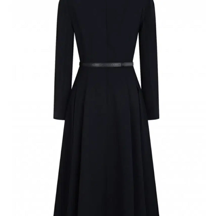 [BUNJANG] JJ JIGOTT Square Neck Puff Sleeve Dress / JJ지고트 원피스 다크네이비 55 하객룩 (새상품)