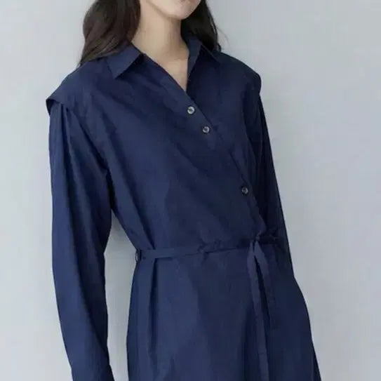 [BUNJANG] Kuho Plus Cutout Wrap Dress / (프리사이즈/55~66)구호플러스 컷아웃 랩 원피스