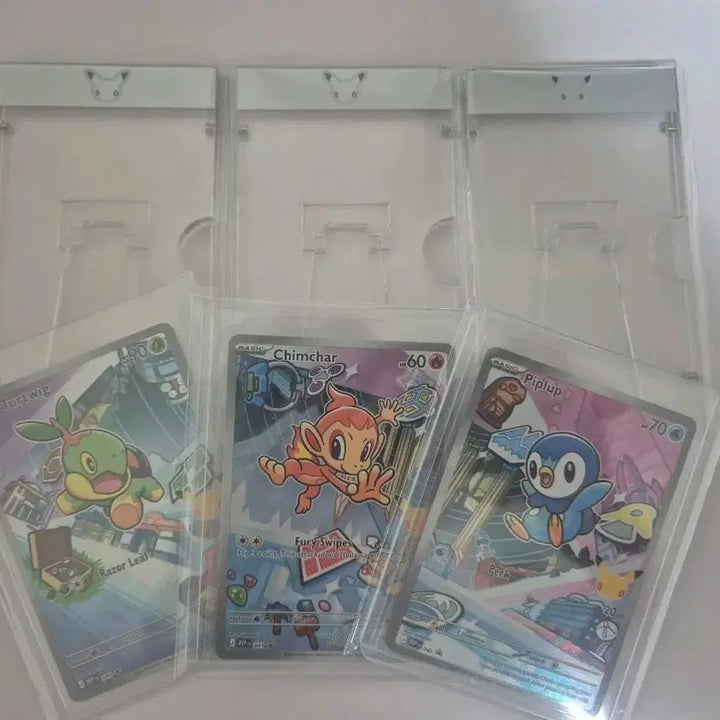 [BUNJANG] Pokemon 30th Anniversary North American Edition Card Set / 포켓몬 카드 30주년 북미판 모부기/불꽃숭이/팽도리