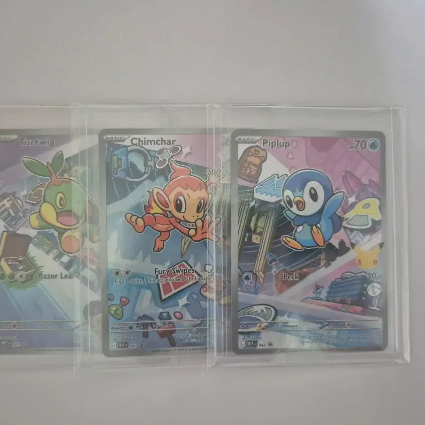 [BUNJANG] Pokemon 30th Anniversary North American Edition Card Set / 포켓몬 카드 30주년 북미판 모부기/불꽃숭이/팽도리