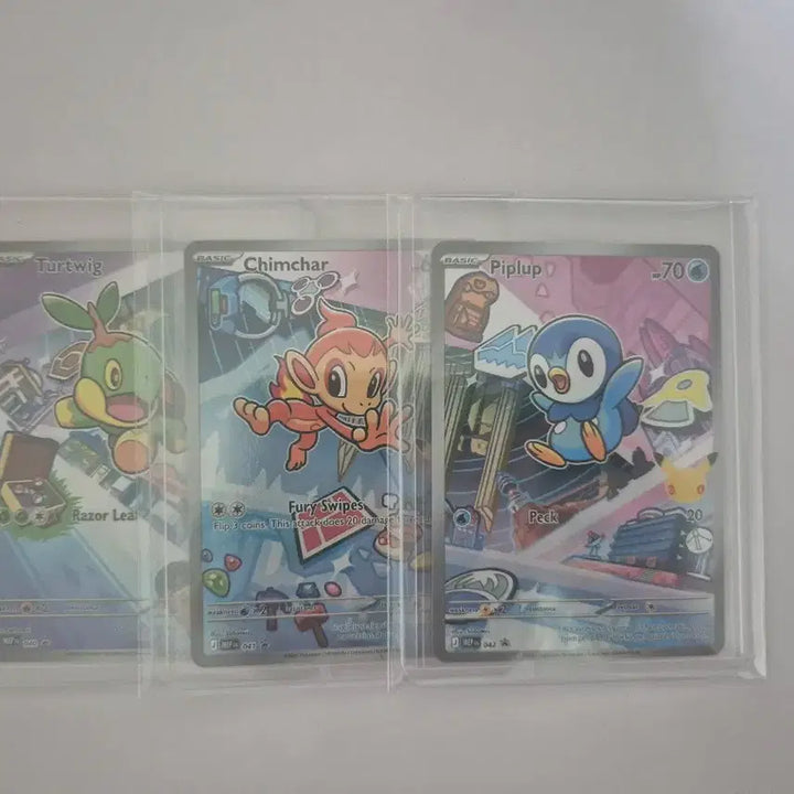 [BUNJANG] Pokemon 30th Anniversary North American Edition Card Set / 포켓몬 카드 30주년 북미판 모부기/불꽃숭이/팽도리