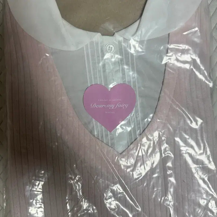[SOLD OUT] 위스페어리 레이어드 블라우스 핑크 새상품