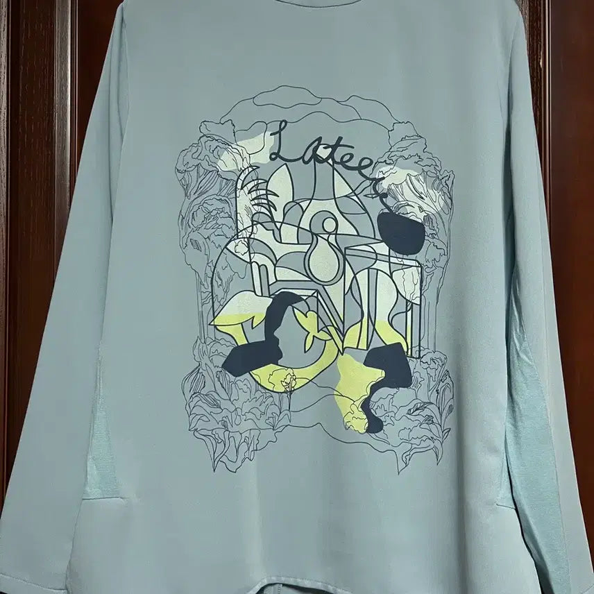 [BUNJANG] Latt By T Round Neck Top / 래트바이티 라운드넥 탑