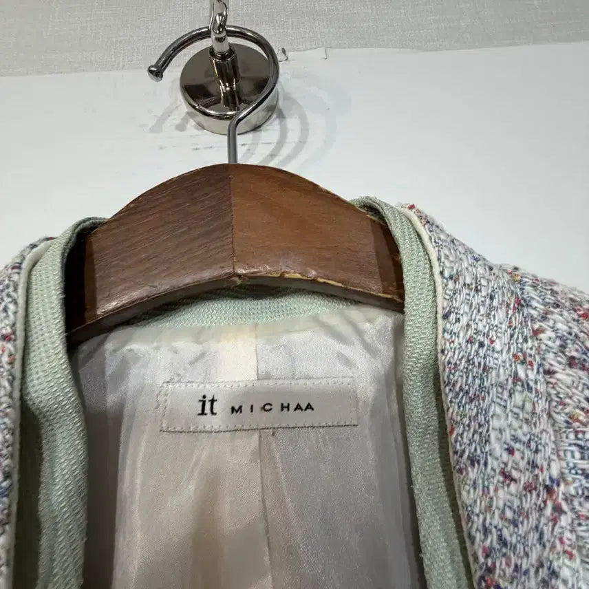 [BUNJANG] It MICHAA Tweed Jacket (Size 66) / 잇미샤 트위드         싸이즈 :  66
