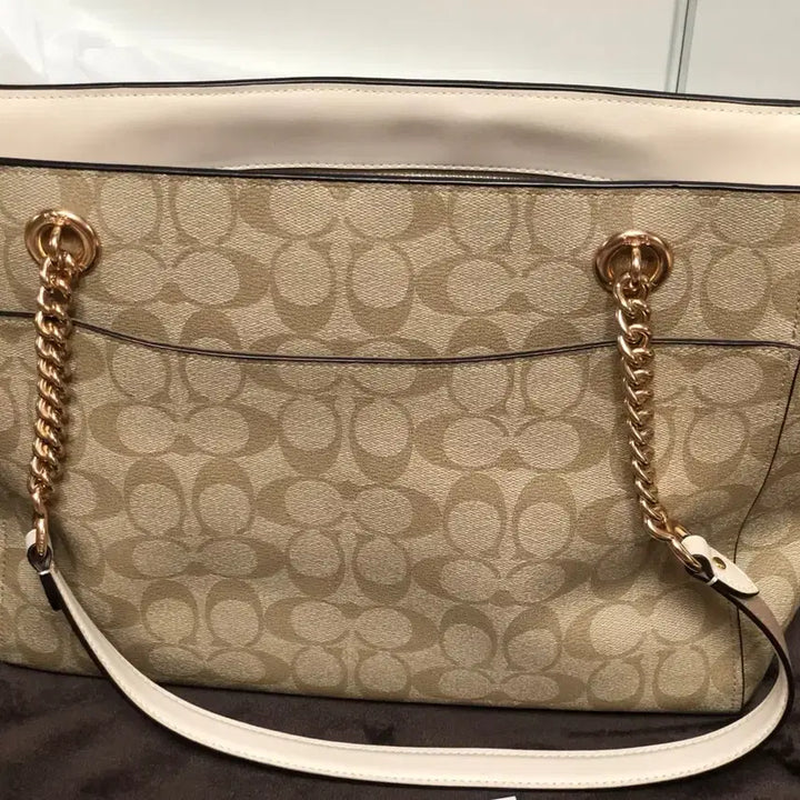 [BUNJANG] COACH Kami Chain Tote Bag / 코치 COACH 코치가방 체인 토트