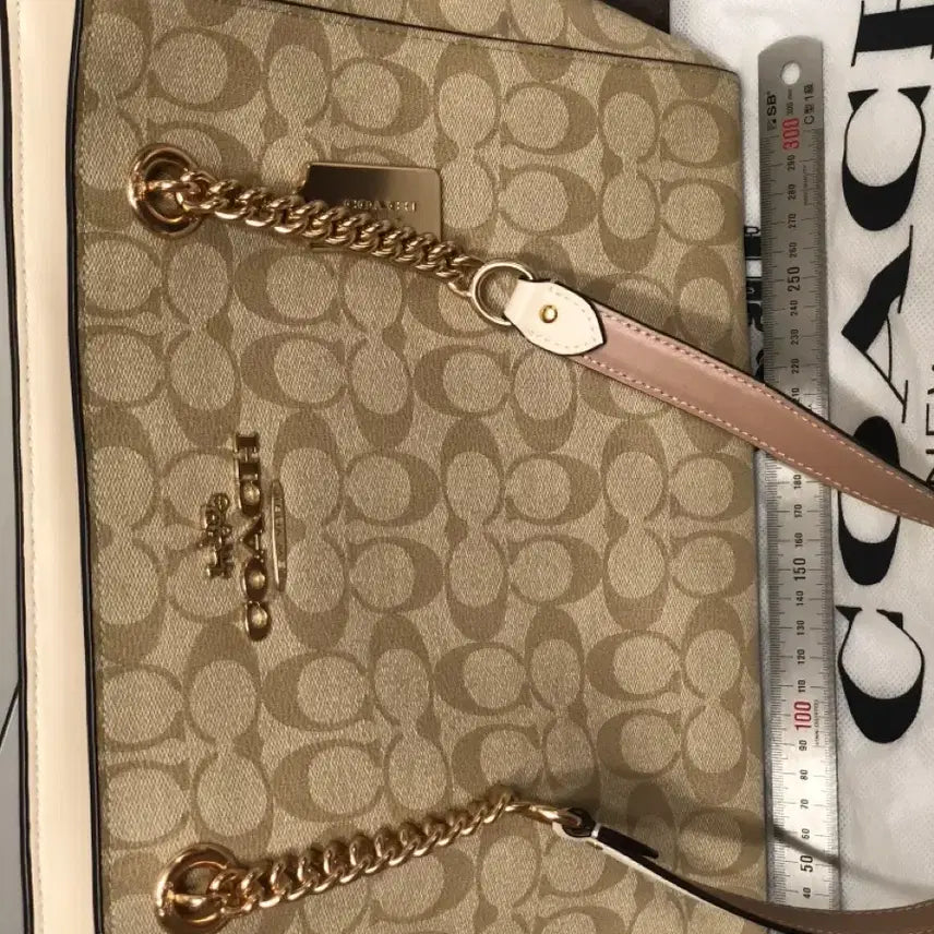 [BUNJANG] COACH Kami Chain Tote Bag / 코치 COACH 코치가방 체인 토트