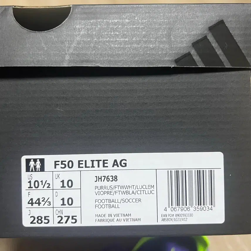[BUNJANG] Adidas F50 Elite AG Soccer Cleats / 285 아디다스 F50 엘리트 AG