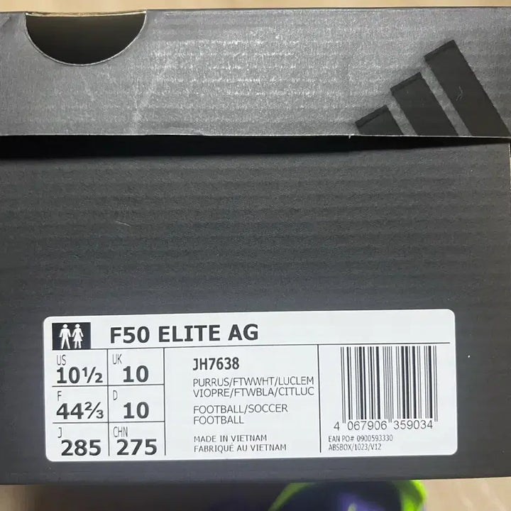 [BUNJANG] Adidas F50 Elite AG Soccer Cleats / 285 아디다스 F50 엘리트 AG