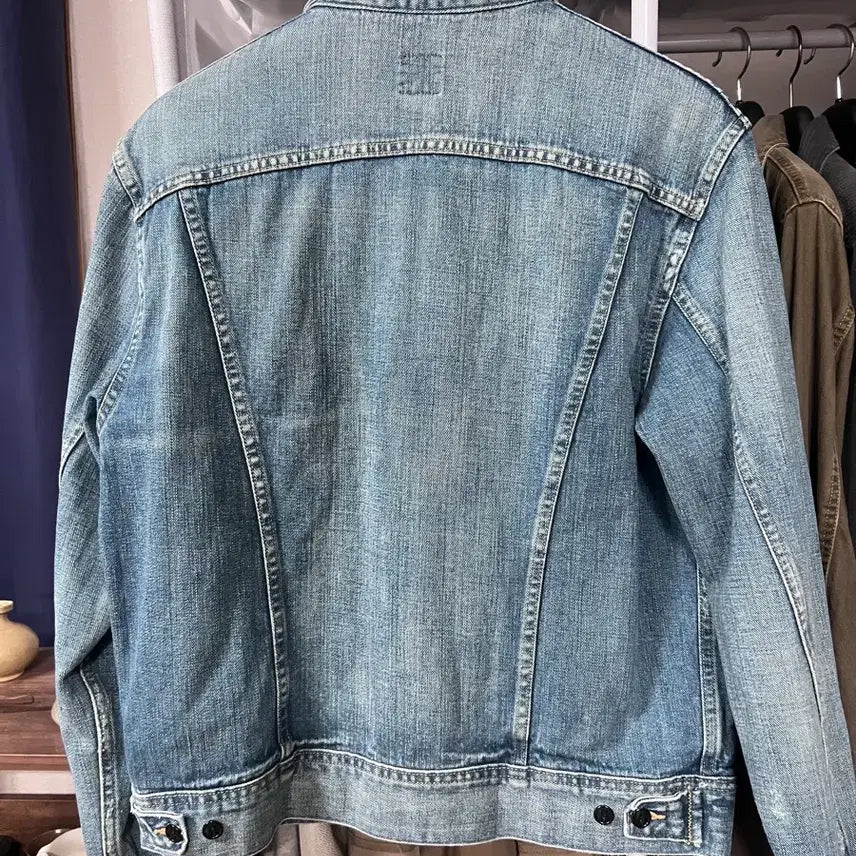 [SOLD OUT] 새상품급) Rrl 데님 자켓 m / lot 271 트러커 리랜드 더블알엘