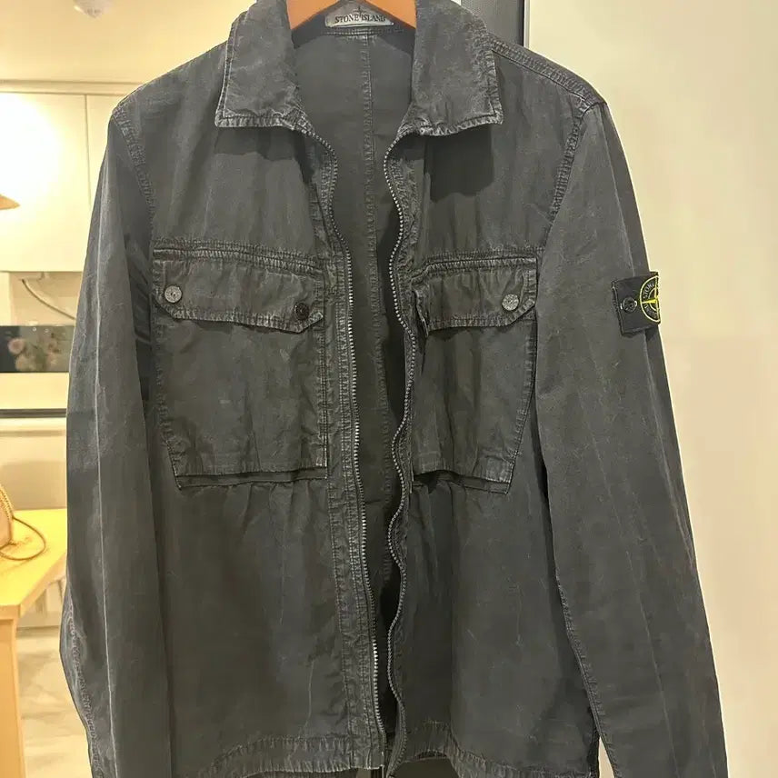 [BUNJANG] Stone Island Old Effect Jacket / 스톤아일랜드 올드이펙트 자켓