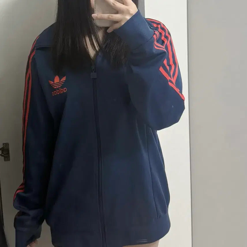 [BUNJANG] Adidas Navy Jersey / 아디다스 네이비 져지