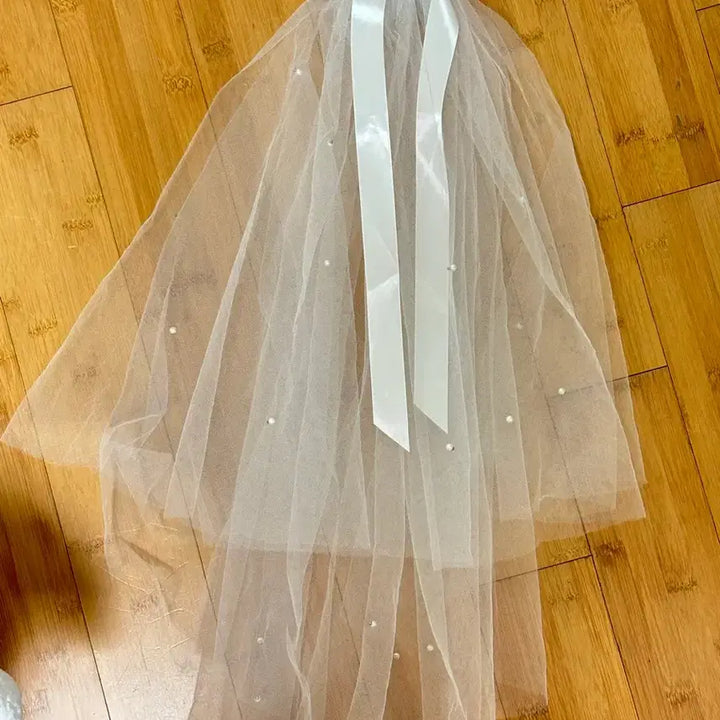 [BUNJANG] Short Wedding Veil / 셀프웨딩 숏베일