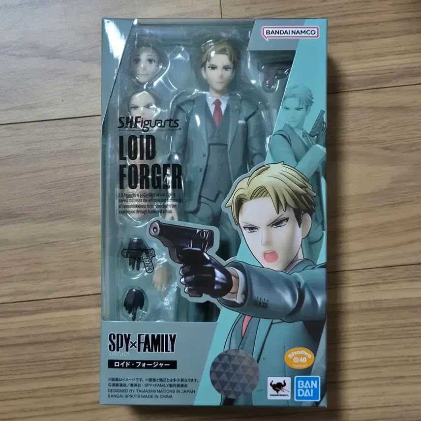 [BUNJANG] Spy x Family Loid Forger SH Figuarts Figure / 스파이패밀리 로이드 포저 shf 피규어 스파패
