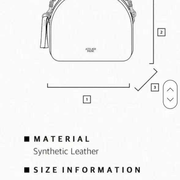[BUNJANG] Atelier Park Lamel Bag Black Shoulder Bag / 아뜰리에파크 라멜백 블랙 숄더백
