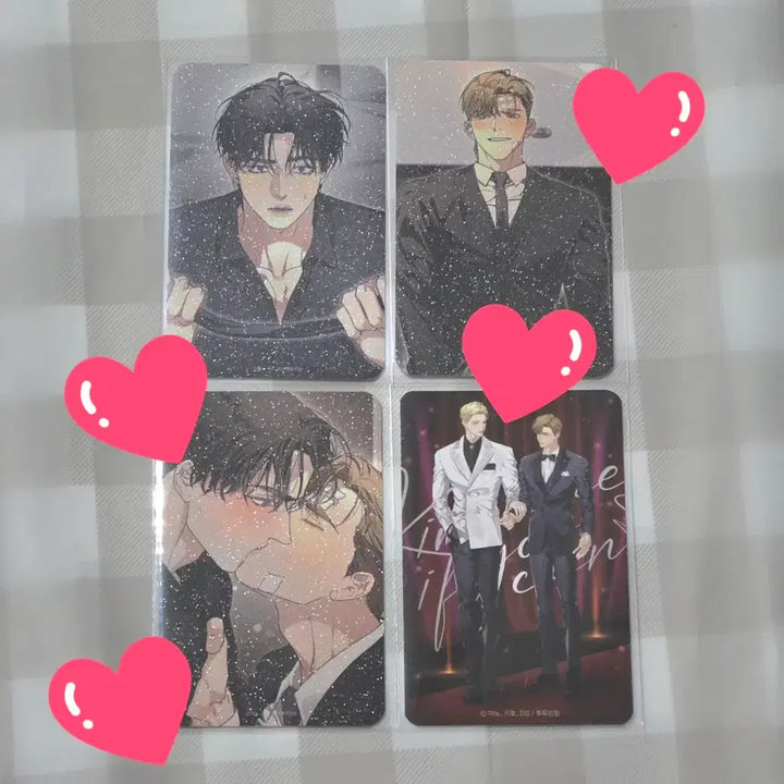 [SOLD OUT] 키이프 키스 미 이프 유 캔 예약자 한정 특전 포토카드 4장 드볼 세트