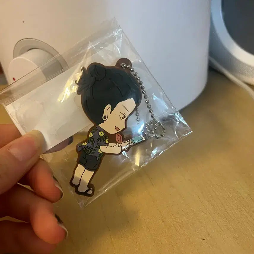 [BUNJANG] Jujutsu Kaisen Geto Suguru Rubber Keyring / 주술회전 오키나와 게토 스구루 이치방쿠지 G상 러버 키링 제일복권