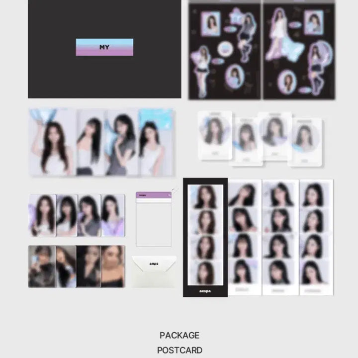 [SOLD OUT] 에스파 마이 멤버십 키트 미개봉