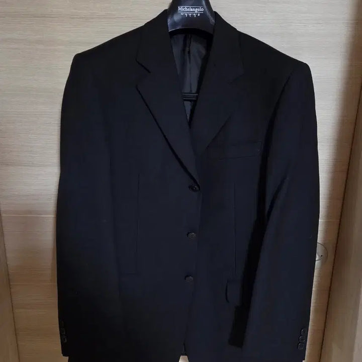 [BUNJANG] Michelangelo Black Suit Jacket (Size 100) / 미켈란젤로 블랙 정장 자켓 100 (새상품)