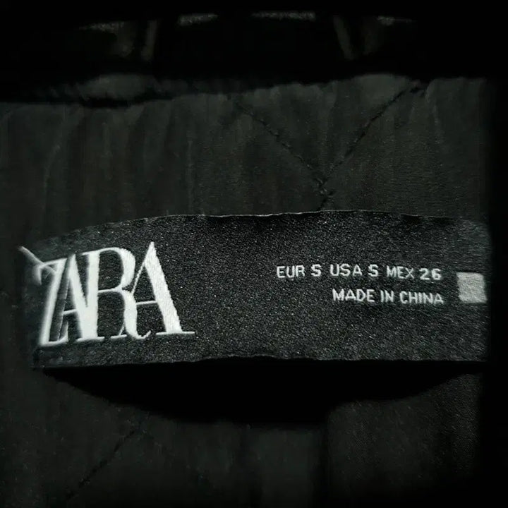 [BUNJANG] ZARA Vintage Faux Leather Bomber Jacket (S) / 자라 빈티지 페이크 레더 봄버 점퍼 S_W0417