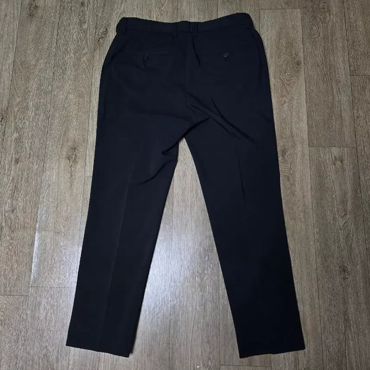 [BUNJANG] Musinsa Standard Cool Tencel Hidden Banding Slacks (Black) - New / 무탠다드 쿨탠다드 히든밴딩 슬랙스 33 새제품 팝니다