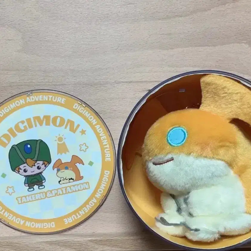 [BUNJANG] Toei Digimon Adventure Patamon Plush Keychain / 디지몬 어드벤처 일본 정품 토에이 키링 누이 인형 파닥몬