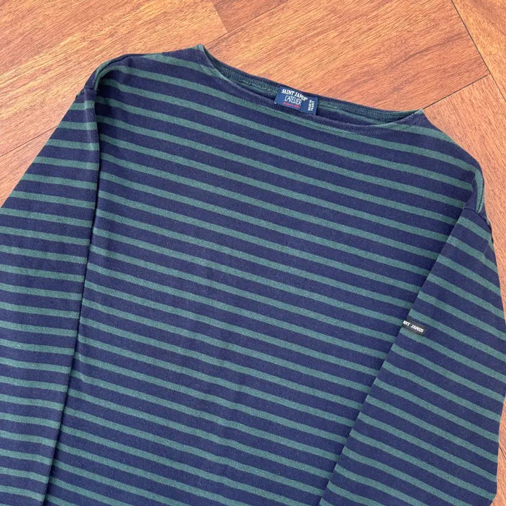 [BUNJANG] Saint James Striped T-shirt / L 세인트제임스 단가라 티셔츠