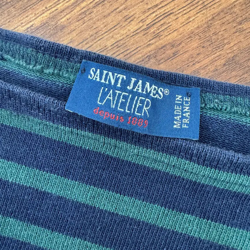 [BUNJANG] Saint James Striped T-shirt / L 세인트제임스 단가라 티셔츠