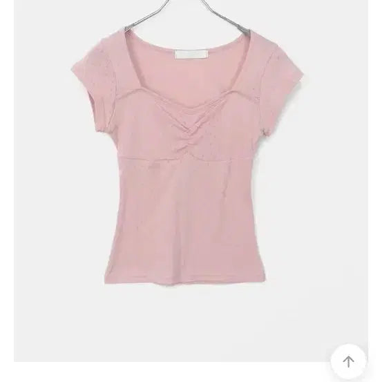 [BUNJANG] Ably Pink T-shirt / 에이블리   티셔츠(핑크)