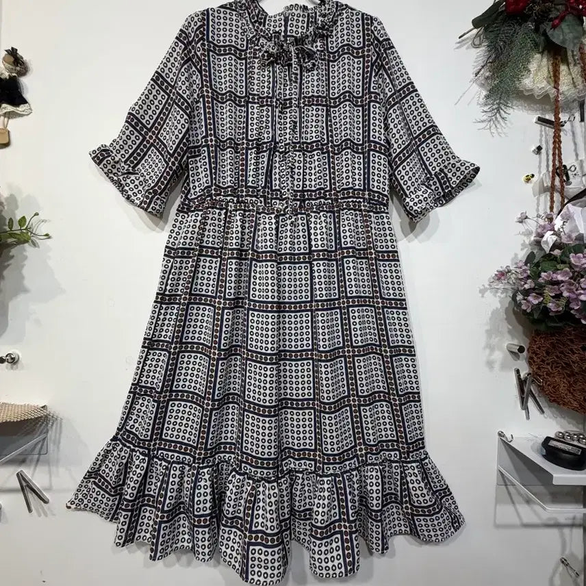 [BUNJANG] One-Piece Dress (Size 55-66) / 원피스 55-66