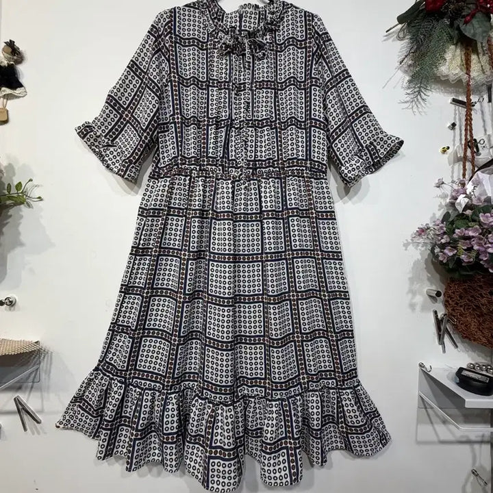 [BUNJANG] One-Piece Dress (Size 55-66) / 원피스 55-66