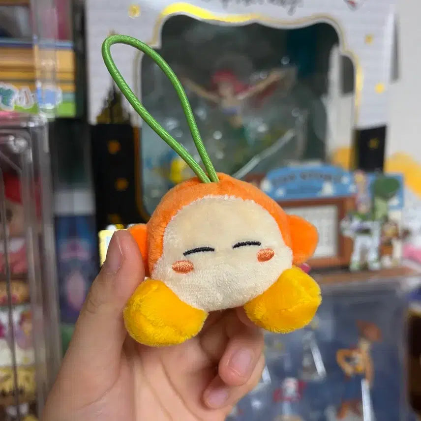 [BUNJANG] Kirby Waddle Dee Mini Plush Keyring / 별의커비) 웨이들디 미니 인형 키링