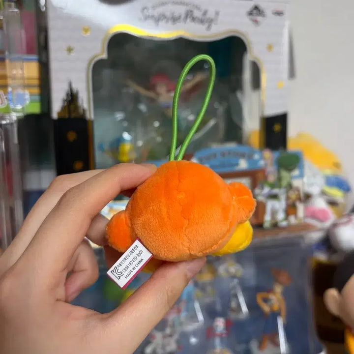 [BUNJANG] Kirby Waddle Dee Mini Plush Keyring / 별의커비) 웨이들디 미니 인형 키링