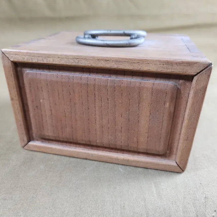 [BUNJANG] Natural Zelkova Wood Joined Chest with Stand / 천연목 느티나무,귀목 주먹장부함,잔받침