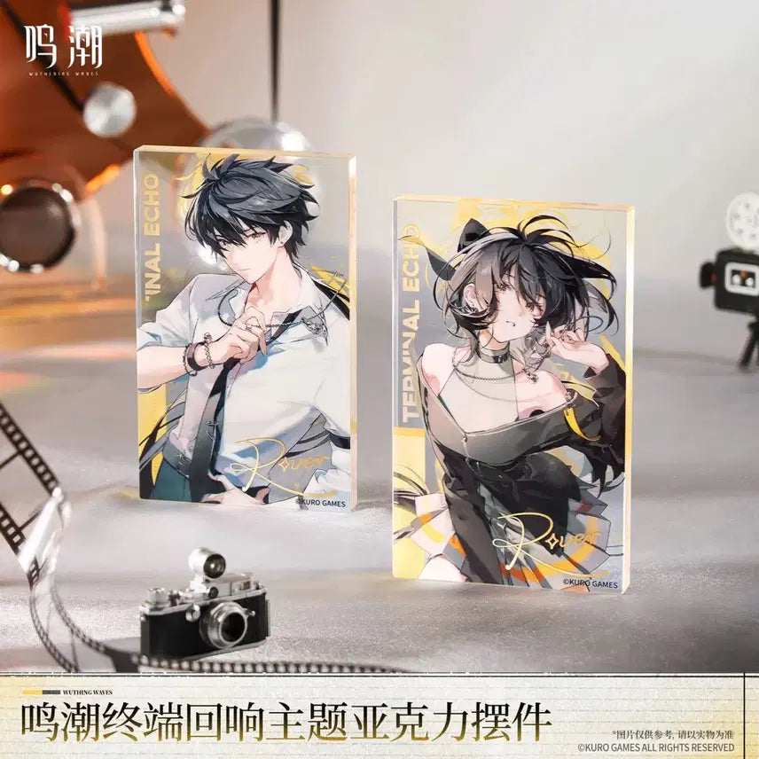 [BUNJANG] Ming-Chao Official Wanderer Acrylic Block / [예약공구] 명조 공식 방랑자 아크릴 블럭