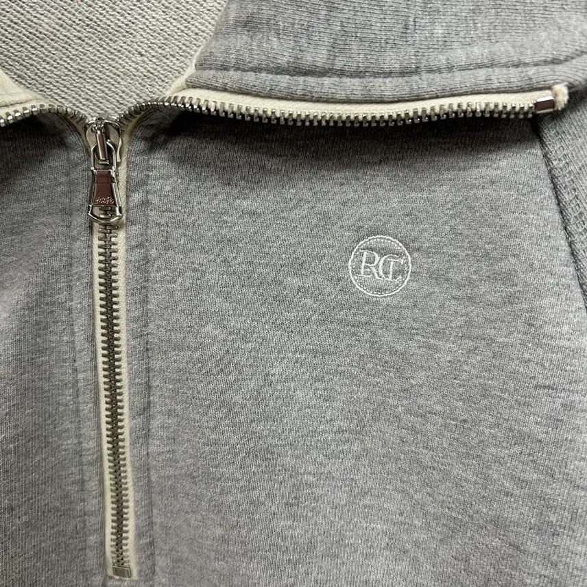 [BUNJANG] RECTO RC Logo Half Zip Sweatshirt / 렉토 RC 로고 하프 집업 스웻셔츠 맨투맨