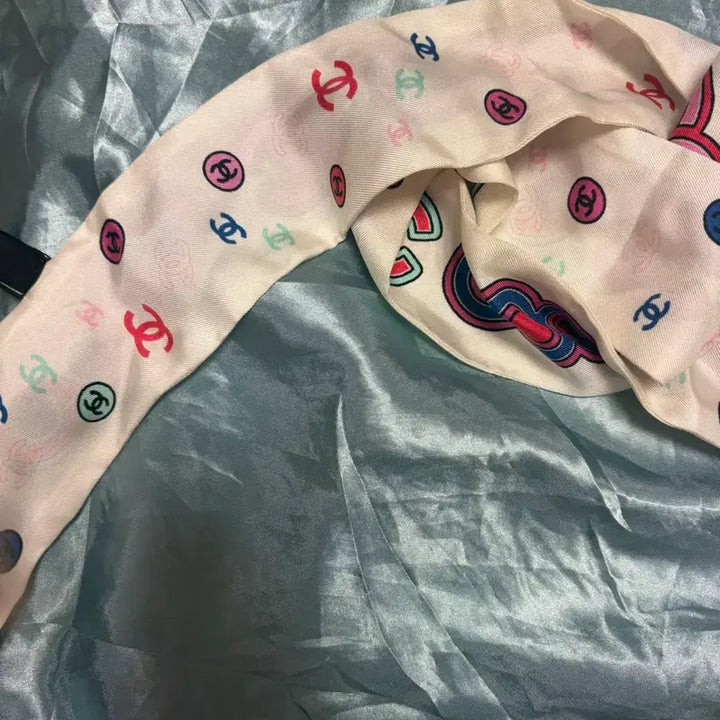 [BUNJANG] Chanel Twilly Bandeau Scarf / 샤넬 트윌리 방도